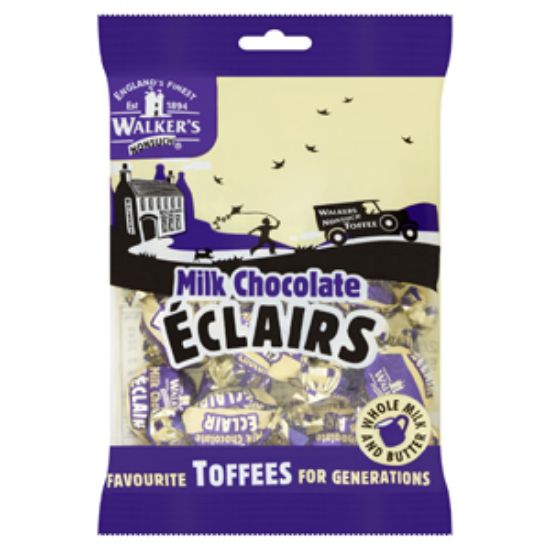 Picture of Bags Walkers Chocolate Eclairs 150g x12